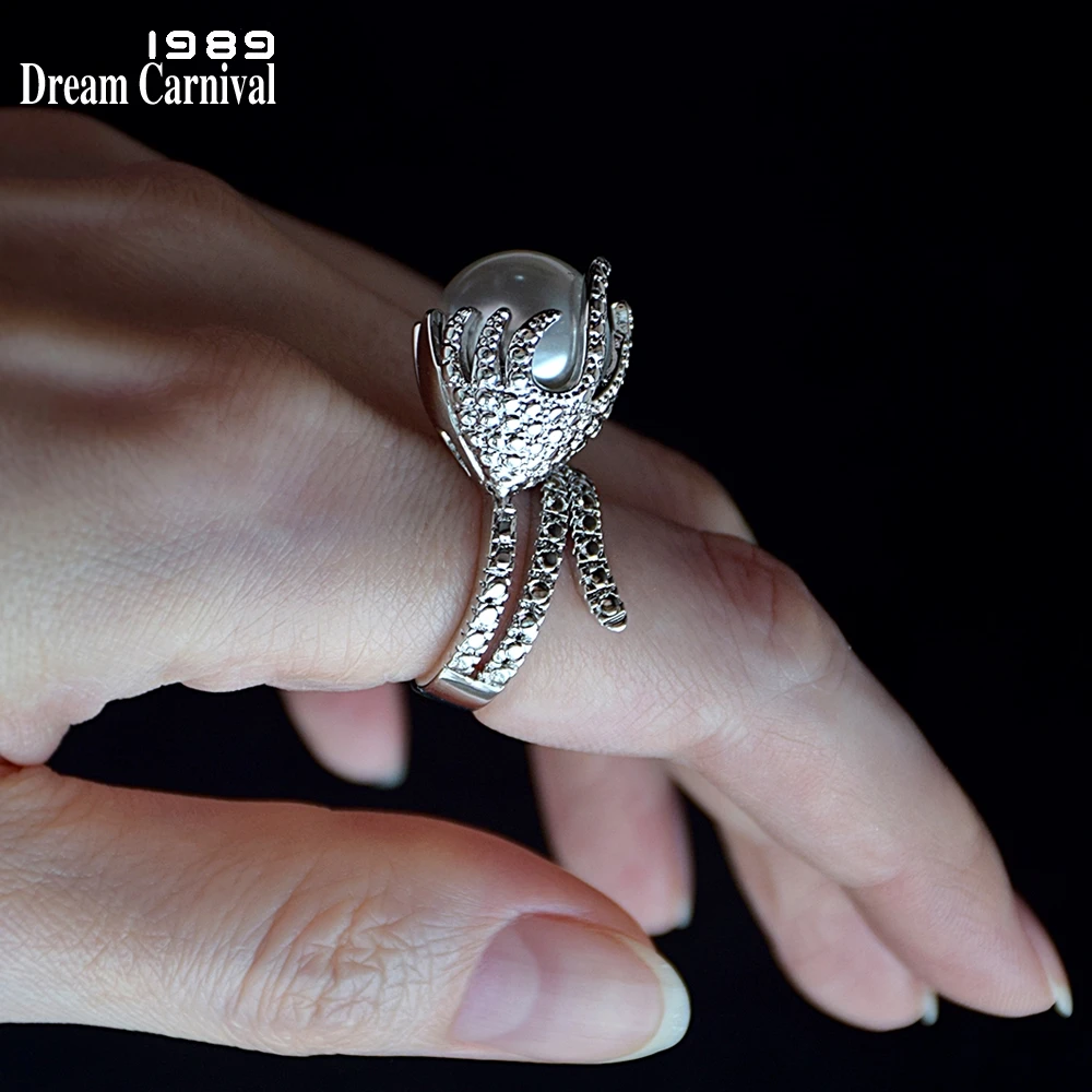 DreamCarnival1989 новая версия хит продаж жемчужные кольца для женщин великолепный