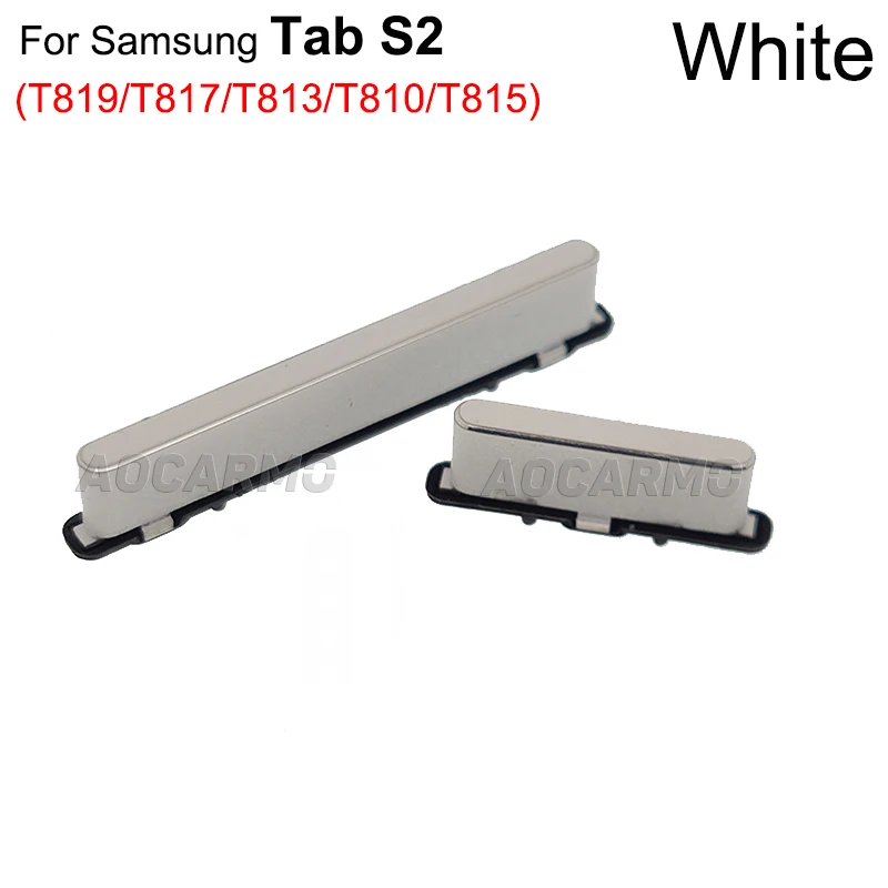 Power On Off Volume Button Side Key Replacement Part For Samsung GALAXY Tab S2 9.7 T810-T819