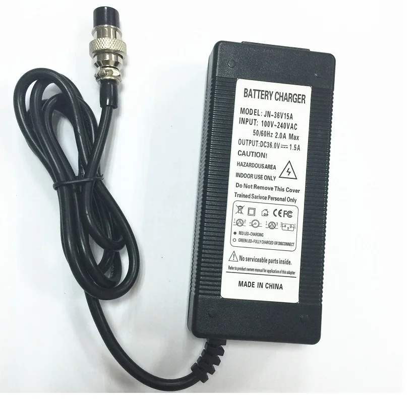 36 Volt 1.5A Lead-acid Battery Charger for Electric Scooter Bike 36V Mini Pocket Razor 36 Volt 1.5A Lead-acid Battery Charger for Electric Scooter Bike 36V Mini Pocket Razor
