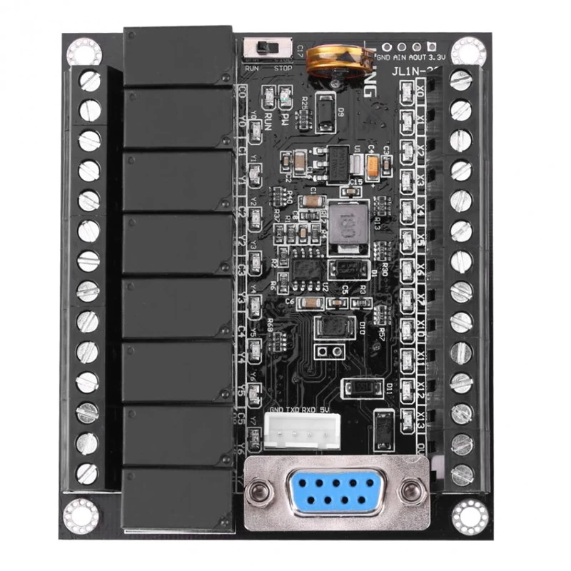 DC 24V регулятор ПЛК FX1N-20MR промышленная плата управления программируемый модуль управления