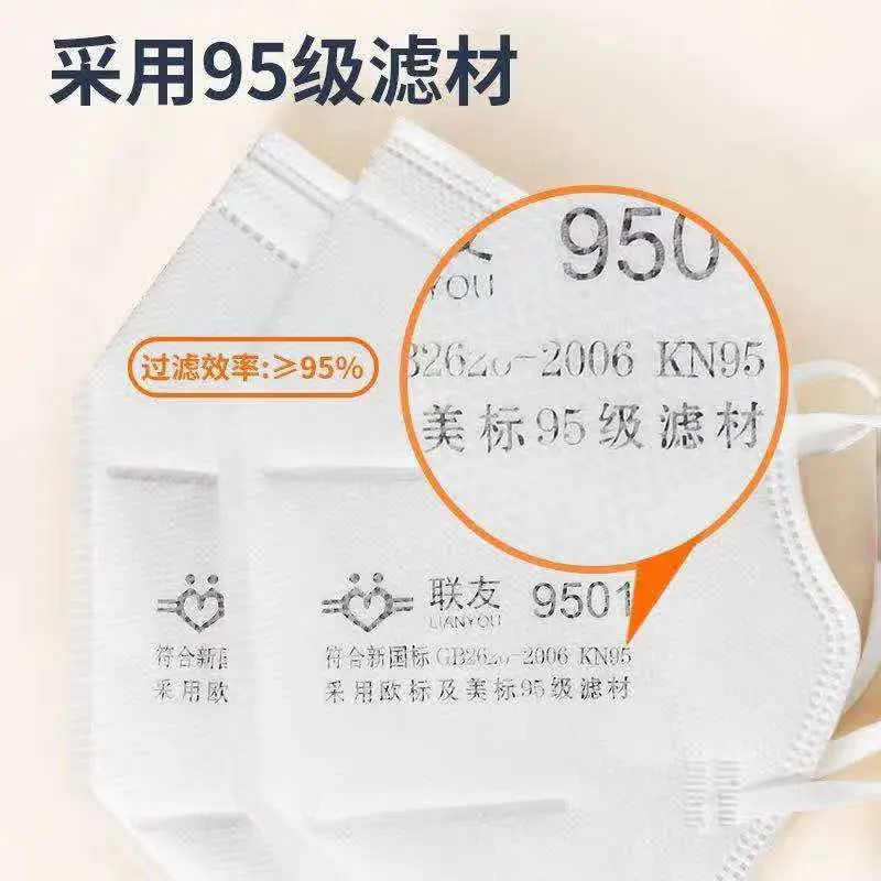 

kn95 respirator protective dust-proof and haze proof