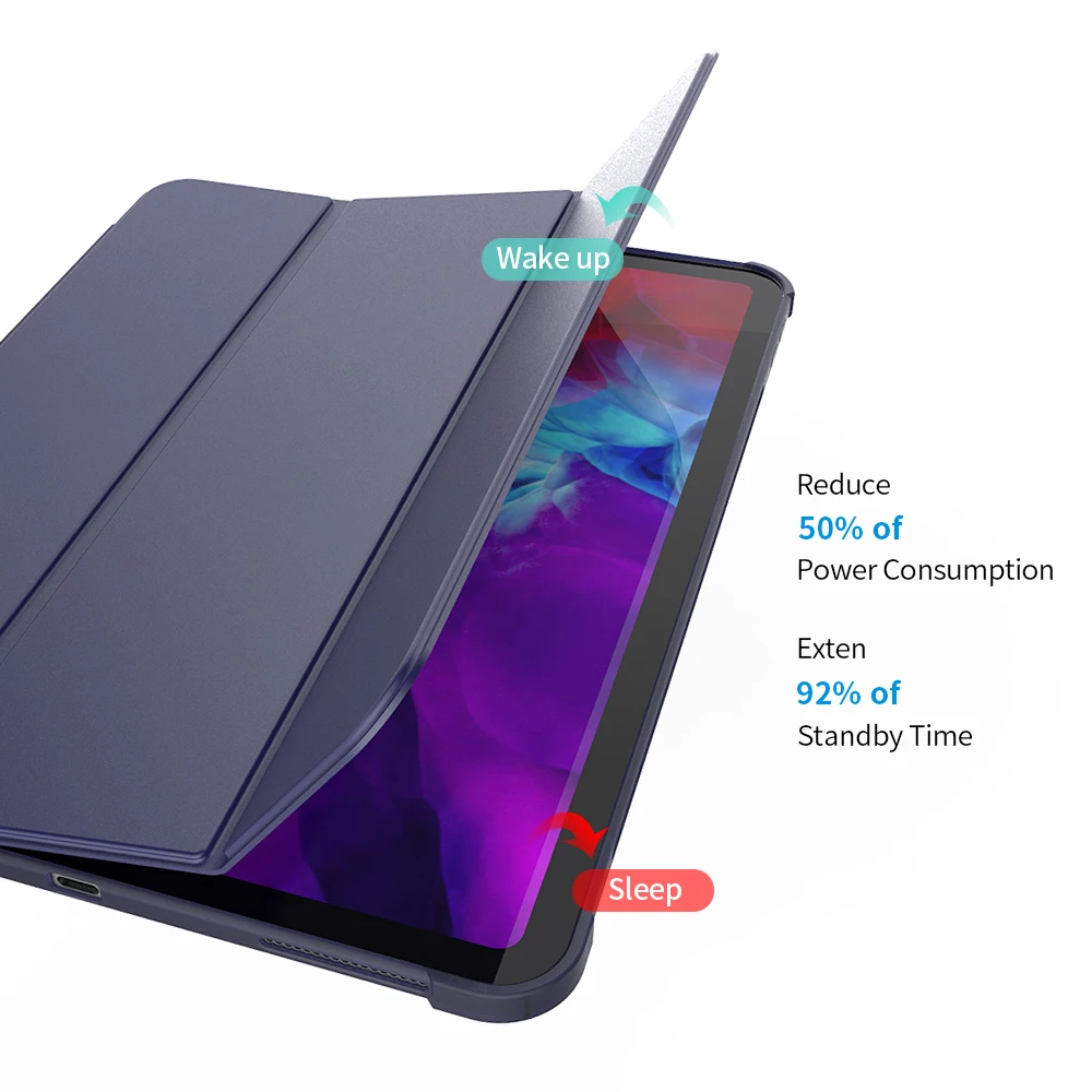 Case For iPad Pro 9 7 11 Air 5/4 For iPad Mini 6 Air 3 2 9.7 6th 10 2 7th 8th 9th 10th Gen With Pencil Holder ipad case tablet case ipad keyboard case