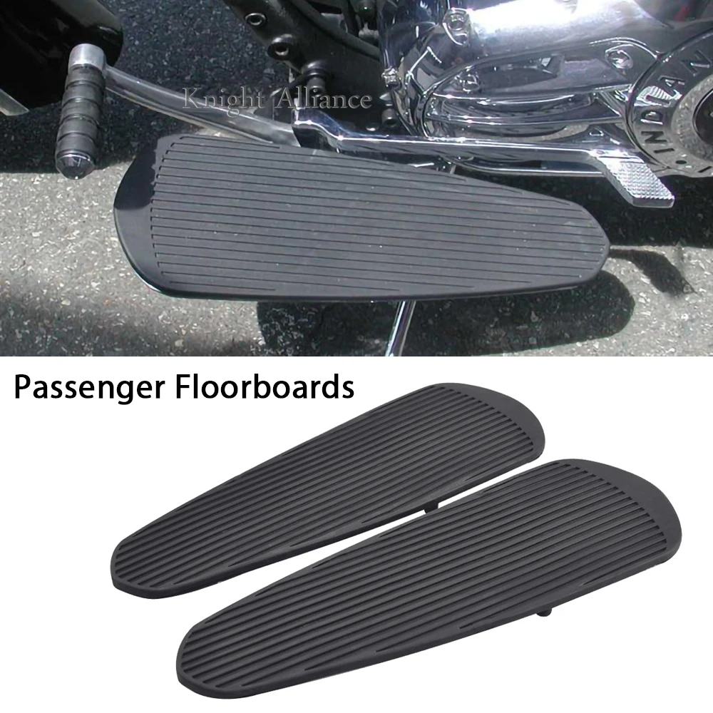 

For INDIAN MOTORCYCLES CHIEF CHIEFTAIN Roadmaster Classic Springfield 14-19 PASSENGER FLOORBOARDS Footrest Pads Footpeg Rubber