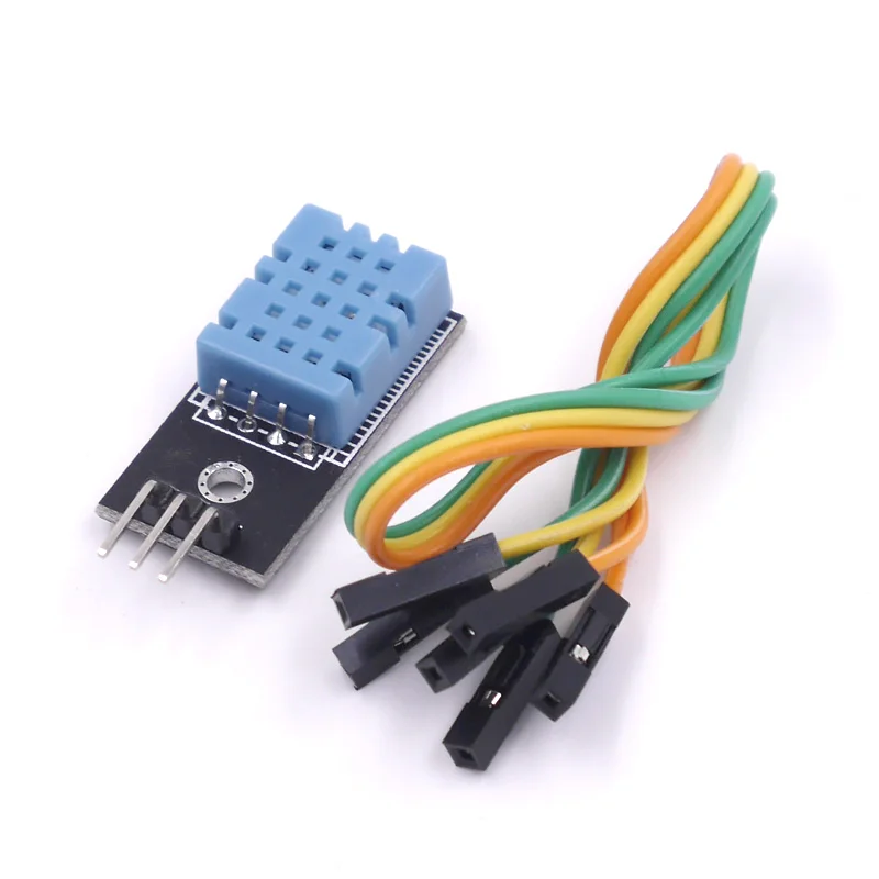 1 Датчик температуры и относительной влажности DHT11 модуль с кабелем для arduino Diy Kit - Цвет: 1