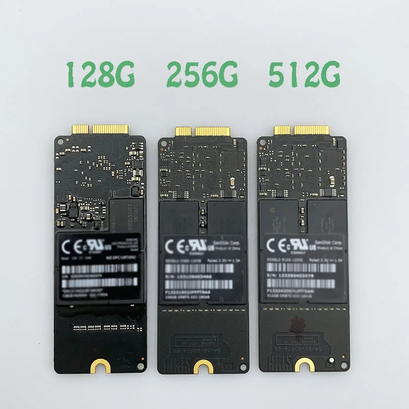 

Genuine for Macbook Pro Retina 13" A1425 15" A1398 Blade SSD Solid State Drive 128GB 256GB 512GB 768GB Late/Mid 2012 Early 2013