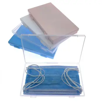 

2020 New Portable Mask Case Household Storage Case Silicone Box Storage Mask Container Organizer Outdoor Holder