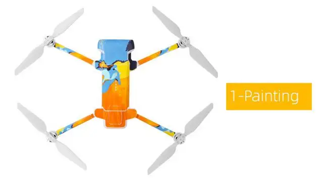 1-Painting Новейшие наклейки для Xiaomi FIMI X8 SE пвх наклейки защитная кожа для Xiaomi FIMI X8 SE Drone аксессуары - Цвет: 1-Painting