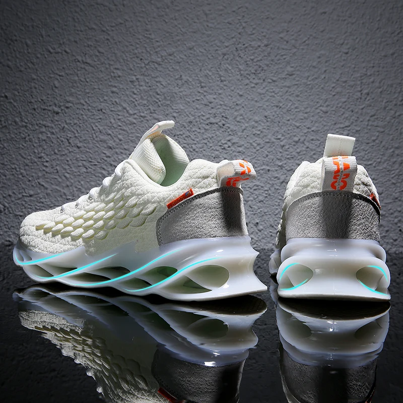 

Blade warrior Men's shoes Flying weaving Outdoor Running shoes high quality Lightweight Comfortable Breathable sneakers