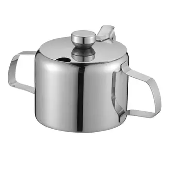 

1 pc Seasoning Jar Stainless Steel Thick Kitchen Multipurpose Spice Storage Pot Canister Container for Salt Sugar