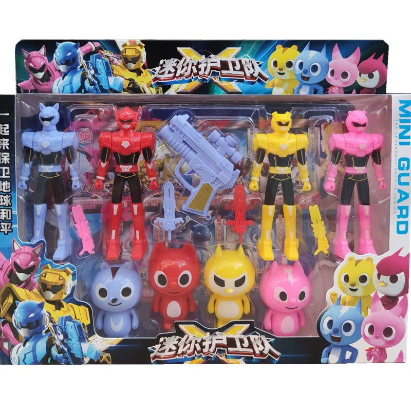 

Hotsale With Retail Box For X Volt Transformation Toys MiniForce Action Figure Plastics Toy Kids Toys Christmas Gift PW013