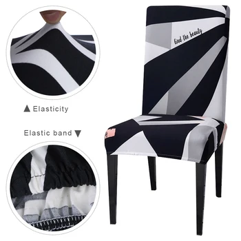 

1/2/4pcs Floral Printing Chair Covers Spandex Stretch Elastic Chair Cover For Wedding Dining Office Banquet Housse De Chaise