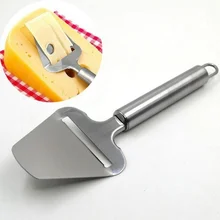 Aço inoxidável de prata queijo descascador cortador slicer cortador manteiga fatia faca de corte cozinha cozinhar queijo ferramentas