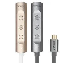 GGMM A1192kHz Headphone Amplifier USB C DAC to 3 5mm Portable Mini Type C to 3 5mm AMP Metal Audio Adapter For Phone PC Andorid