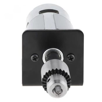

12-24V Motor set Mini Hand Drill DIY Lathe Press Chuck Mounting Bracket
