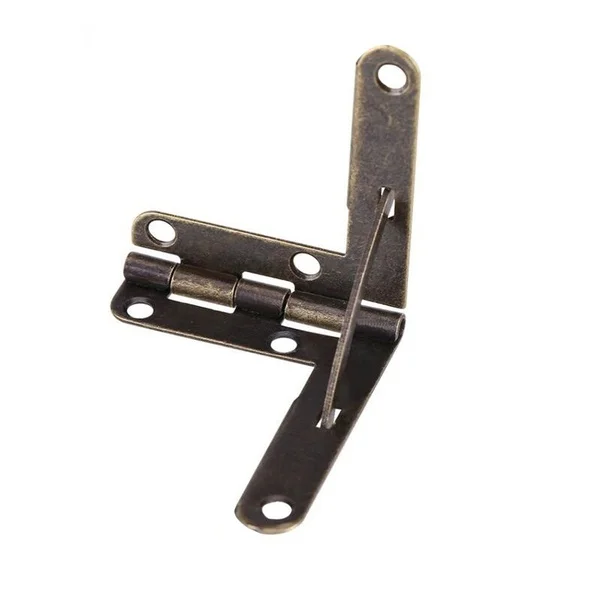 10pcs90� 30X33mm Angle Wooden Box Supports Hinge for Small Wooden Jewelry Wine Case Watch Box Wooden Lid