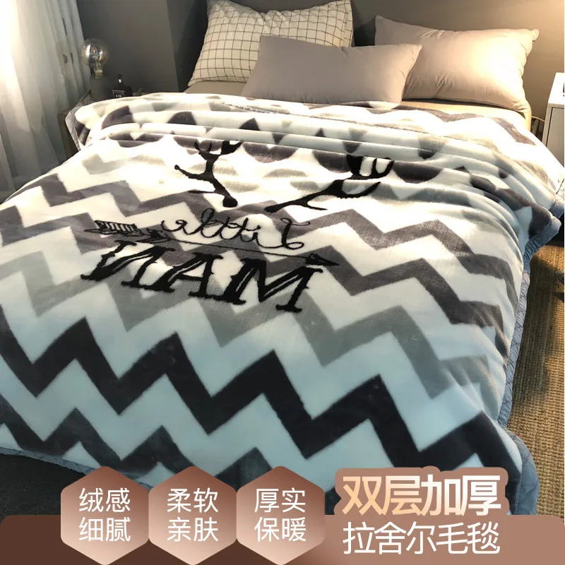 

New Design Raschel Blankets For Kid Cartoon Style Blanket Throw Blanket Bedding Thick Warm On The Bed Sofa CF