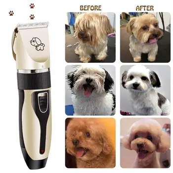 

Titanium Ceramic Dog Care Cat Hair Cutter Practical Dog Shaver Clipper Fashionable Useful Pet Hair Trimmer Puppy Grooming Tools