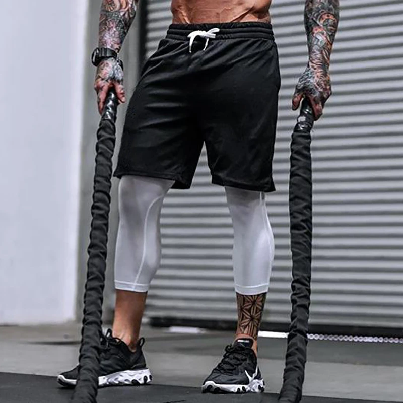 

Summer Mesh Shorts Mens Gym Fitness Bodybuilding Breathable Quick Drying Short Pants Men Casual Workout Joggers Shorts