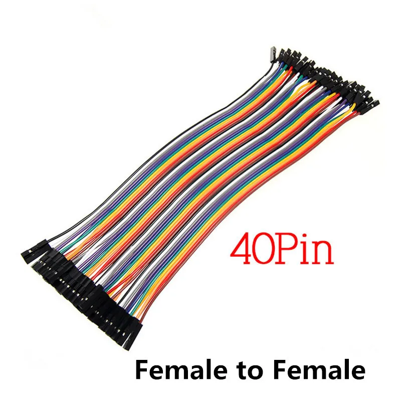 40Pin 20 см Dupont линия мужчин и мужчин+ мужчин и женщин Перемычка провода Dupont кабели - Цвет: Female to Female