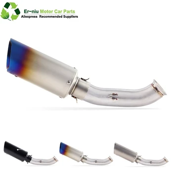 

Motorcycle Full Exhaust Muffler System Middle Pipe Slip On Escape For KTM DUKE 390 250 DUKE 125 RC 390 125 RC390 2016 2017 2018