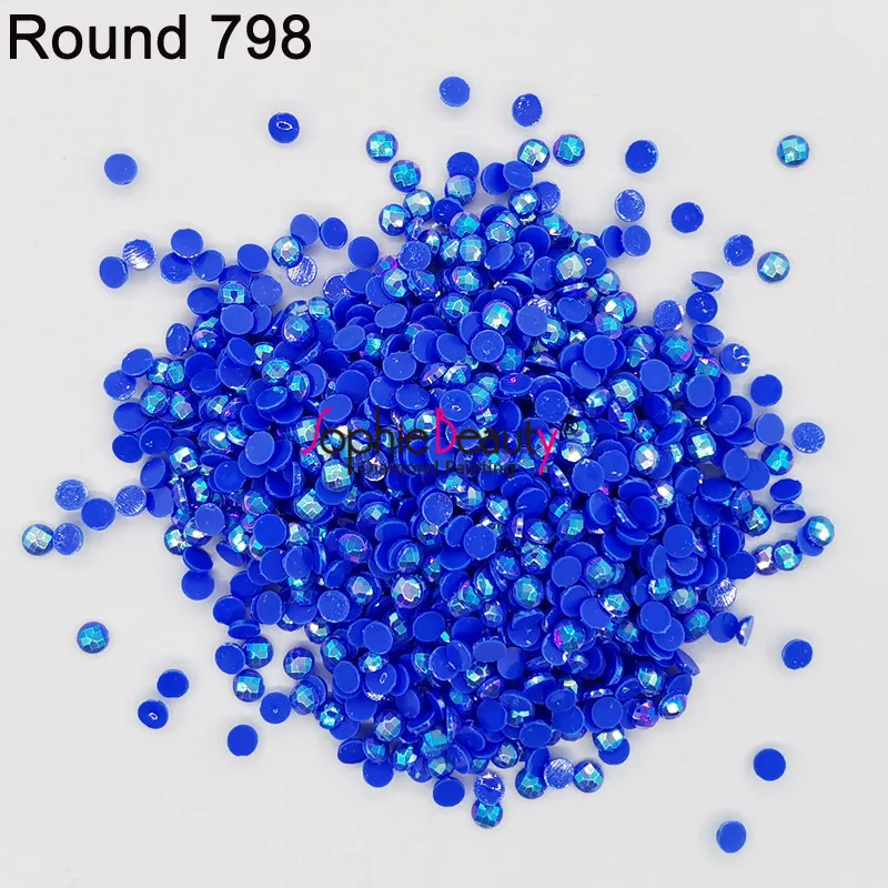 New AB Stone 2.8mm Colorful Round Drills Diamond Painting Embroidery Painting Mosaic diamond painting diamond painting accessories