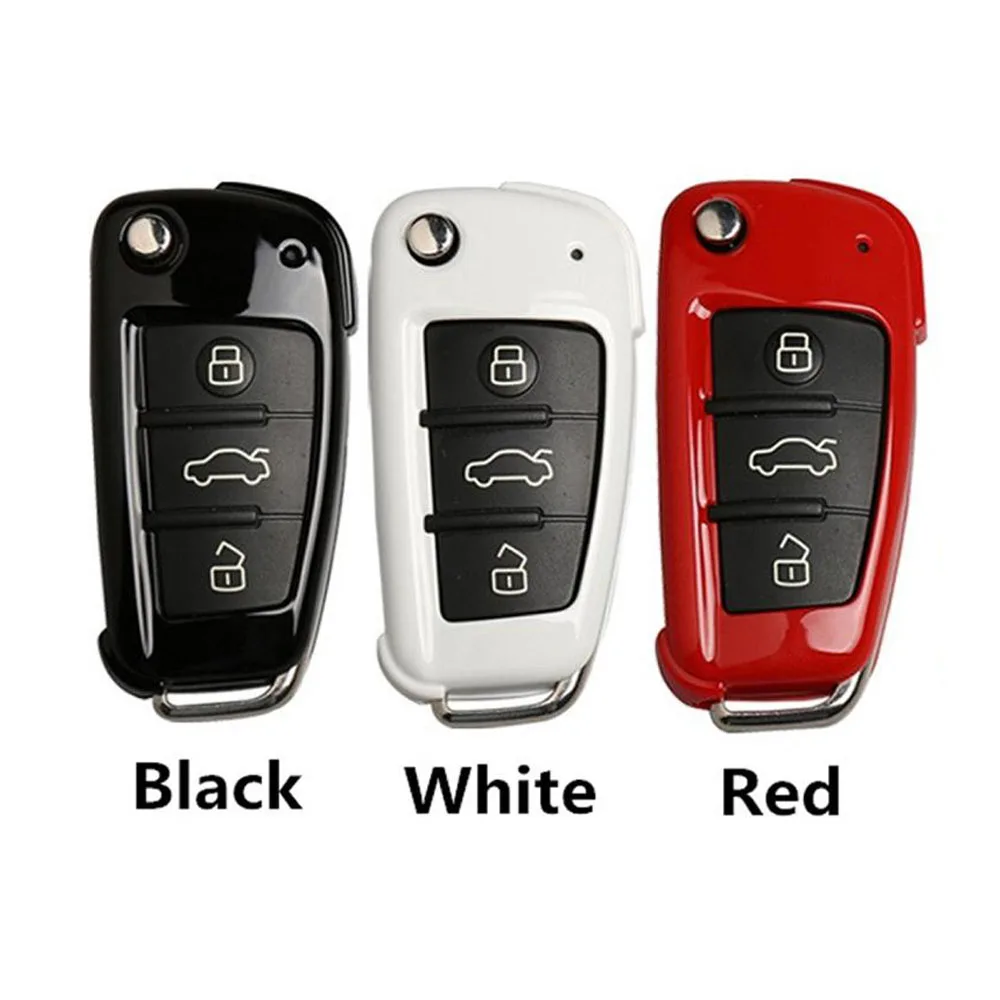 Чехол для автомобильного ключа Audi A1 A3 S3 A6 C6 Q3 Q7 TT R8|car key shell case|shell bagshell kit |