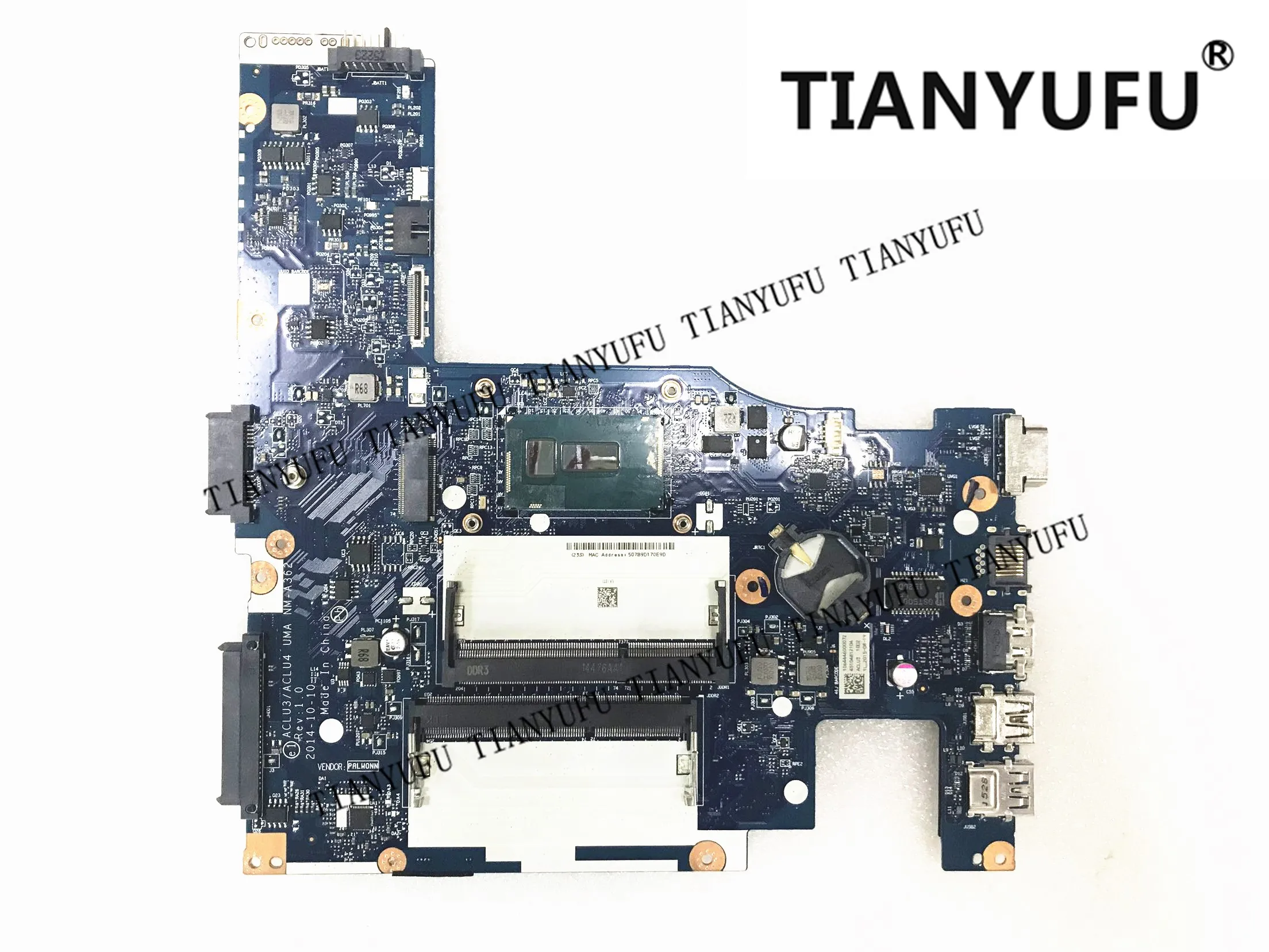 

FOR Lenovo G40-80 G40-80M notebook motherboard ACLU3/ACLU4 UMA NM-A362 motherboard pentium CPU tested 100% work