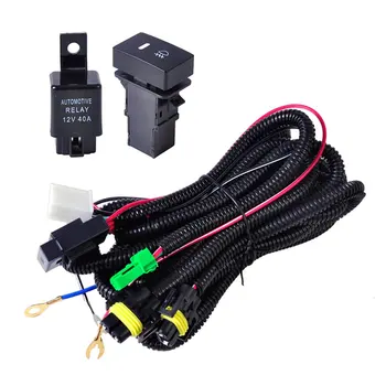

For Toyota Fog Light Line Group Car Headlight Fog Light Line Group Switch Harness 55w Car Light Line Group