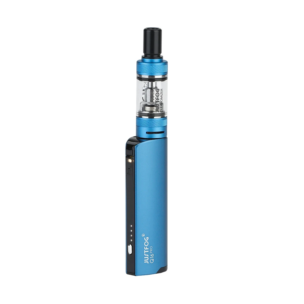 Blue Q16 pro Горячо! JUSTFOG Q16 и JUSTFOG Q16 Pro стартовый комплект wi/900 мАч батарея 1,9 мл бак вейп-комплект электронной сигареты Vs MINIFIT - Цвет: Blue Q16 pro