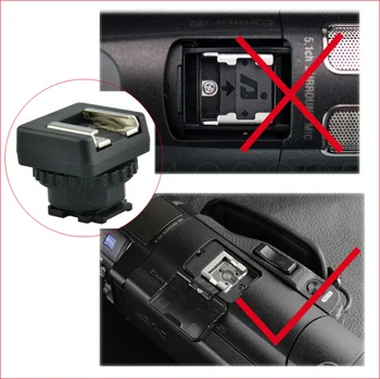 

MSA-MIS Standard Hot Cold Shoe Adapter Converter for Sony Multi Interface Shoe DV DV Camcorder Mount