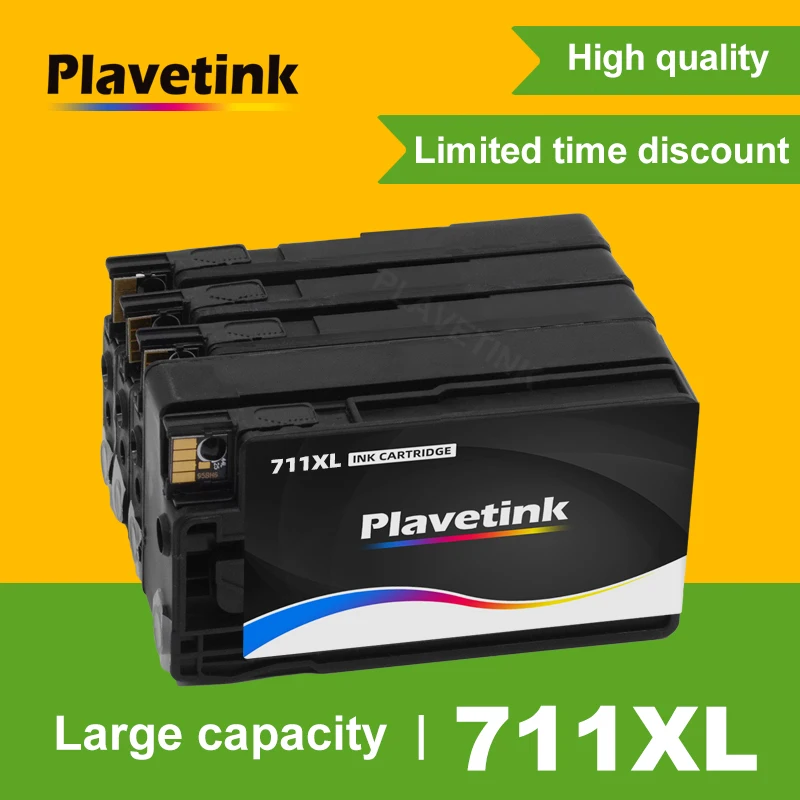 Plavetink 711 Cartuccia Di Inchiostro Di Ricambio Per Hp 711 Cartucce Di Inchiostro Della Stampante Per Hp711 Designjet T120 T520 24-In Eprinter Con I