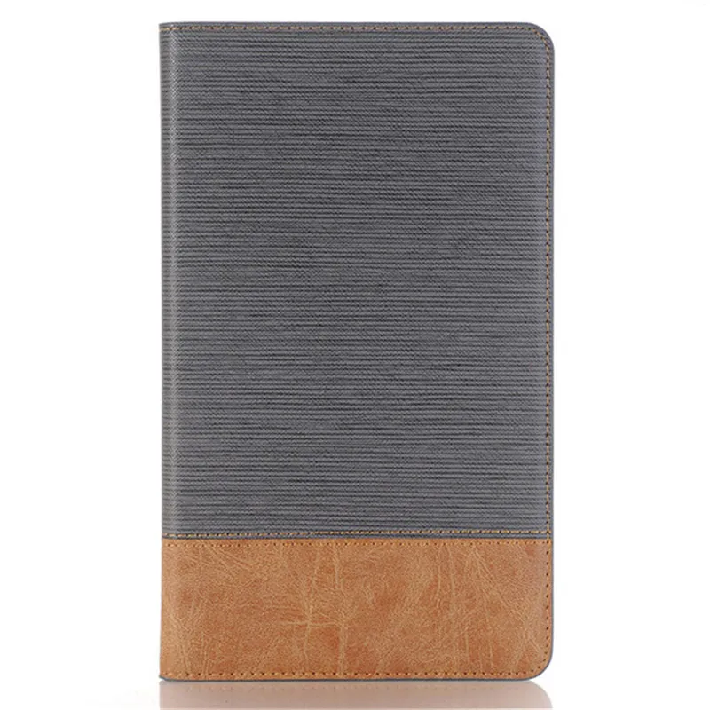 gray Чехол для huawei MediaPad M3 8,4 BTV-W09 BTV-DL09 8," дюймовый бизнес кожаный флип планшет стенд защитный чехол/карта Солт+ подарок - Цвет: gray