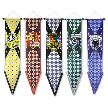 

Home Decor HP Gryffindor Wall Scroll Flag Banner Boys Girls Kids Gift Wall Door Banner Birthday Party Decor 34*168cm