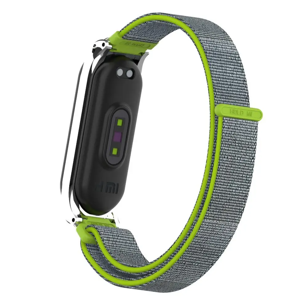 Для mi Band 3 4 ремешок Браслет Силиконовый нейлон наручный браслет для часов аксессуары запястье для Xiao mi Band 3 4 браслет
