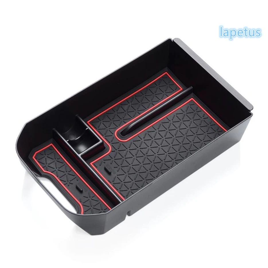 

Lapetus Central Storage Pallet Armrest Container Multifunction Box Cover Fit For TOYOTA RAV4 RAV 4 2019 2020 / Plastic