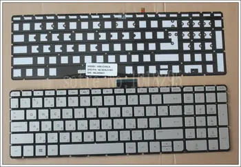 

New Russian Laptop keyboard For HP Pavilion 15-AK 15-AK000 15-AK001tx 15-AK004 15-AK030 noframe Silver RU Backlit