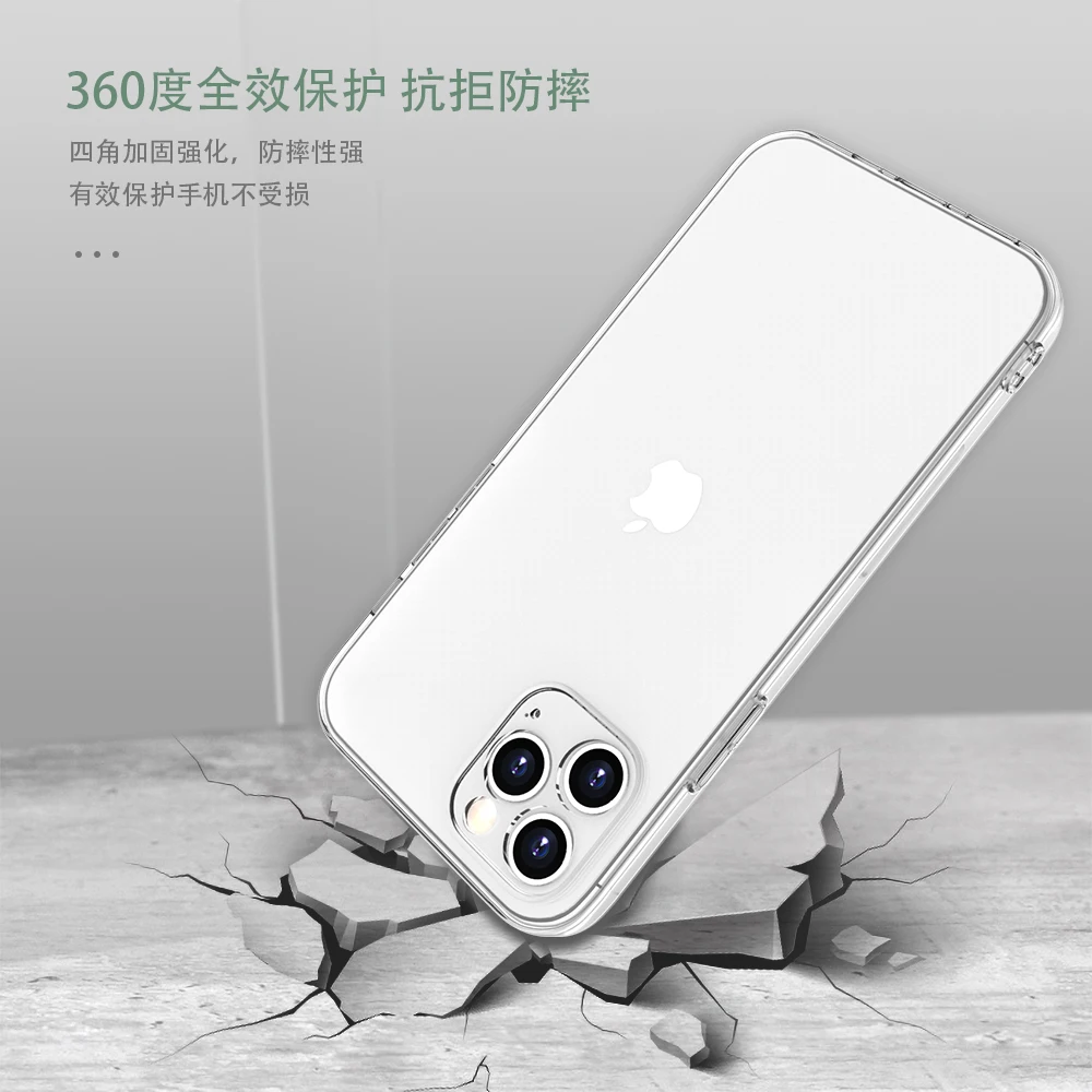 Funda transparente de TPU suave para iPhone, accesorios para Apple 13, 12 Mini, 12Pro, 5 SE, 7, 8, 6, 6S Plus, 11 Pro, Max, XS, X, R, XR, 5C, iPhone12|ipone 5s|cover forcover covers - AliExpress