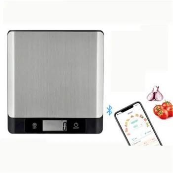 

Bluetooth Kitchen Scale 5KG/1 Electronice Scale LCD Baking Food Scale Digital Coffee scale Thin Stainless Steel Nutrition Scale