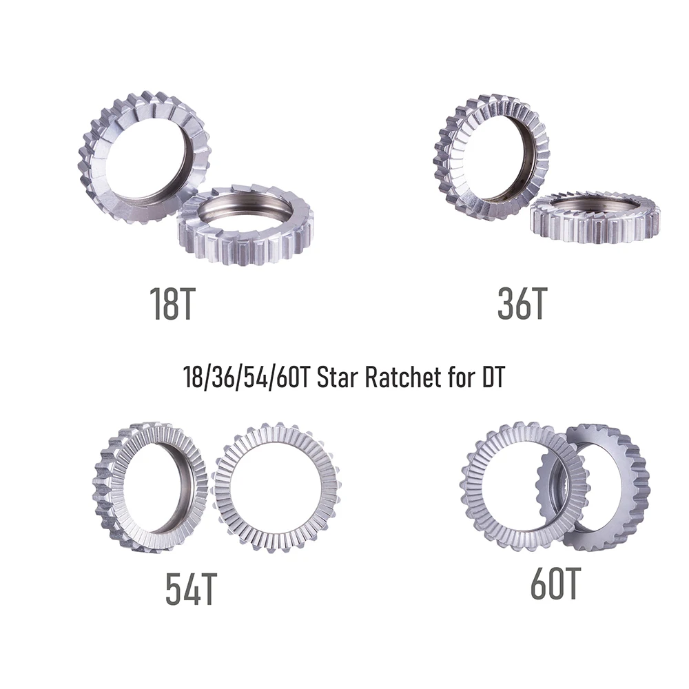 Star Ratchet SL Service Kit For DT 18T Replacement 36T 54T 60T MTB Road Hub Gear Bike Part 54 Teeth Fit X1600 X1700 190 240S 340 | Спорт и