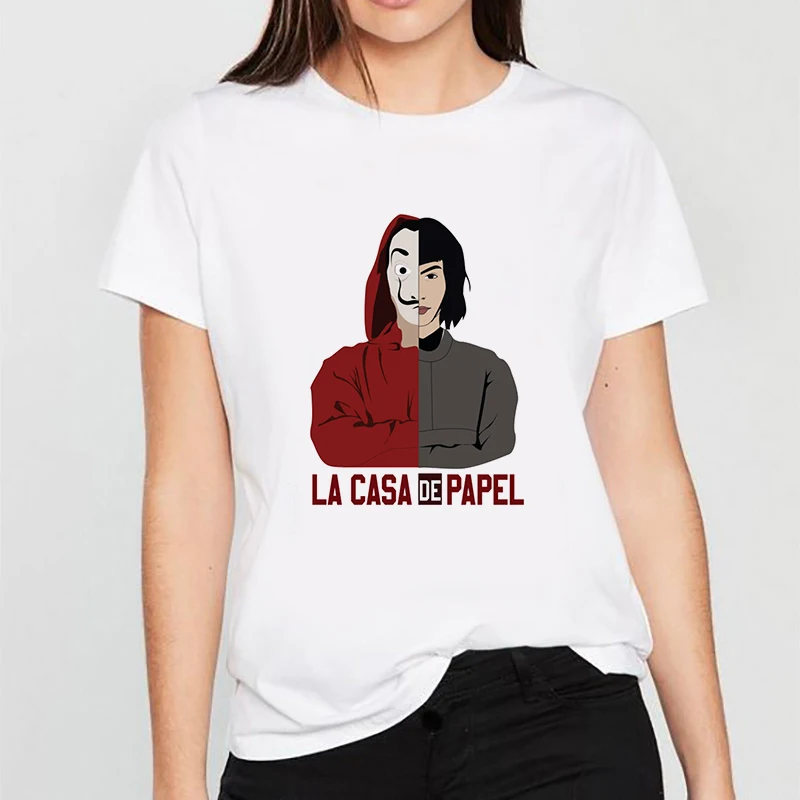 

Graphic tees tops Card house sticker tshirts women funny t shirt O-neck T-shirt Vintage Vogue Ullzang Mujer_T-Shirt