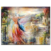 Фото на заказ Алмазная картина Полная площадь круглая фантазия пара танец daimond Алмазная вышивка Стразы Вышивка крестиком Мозаика