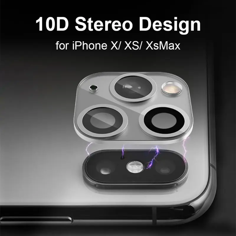 

Newest For IPhone X/XS/XS MAX Change For IPhone 11Pro Max Protective Cover Practical Phone Back Camera Lens Protector