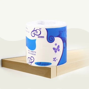 

10 Rolls Toilet Paper Bulk Rolls Bath Tissue Bathroom Soft 3 Ply Skin-Friendly Household QJS Shop