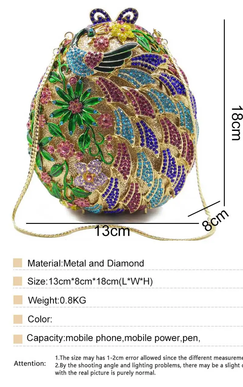 Женские сумочки Роскошные Дизайнерские 2019 женские хрустальные пасхальные яйца вечерние сумки женские бриллиантовые вечерние сумки