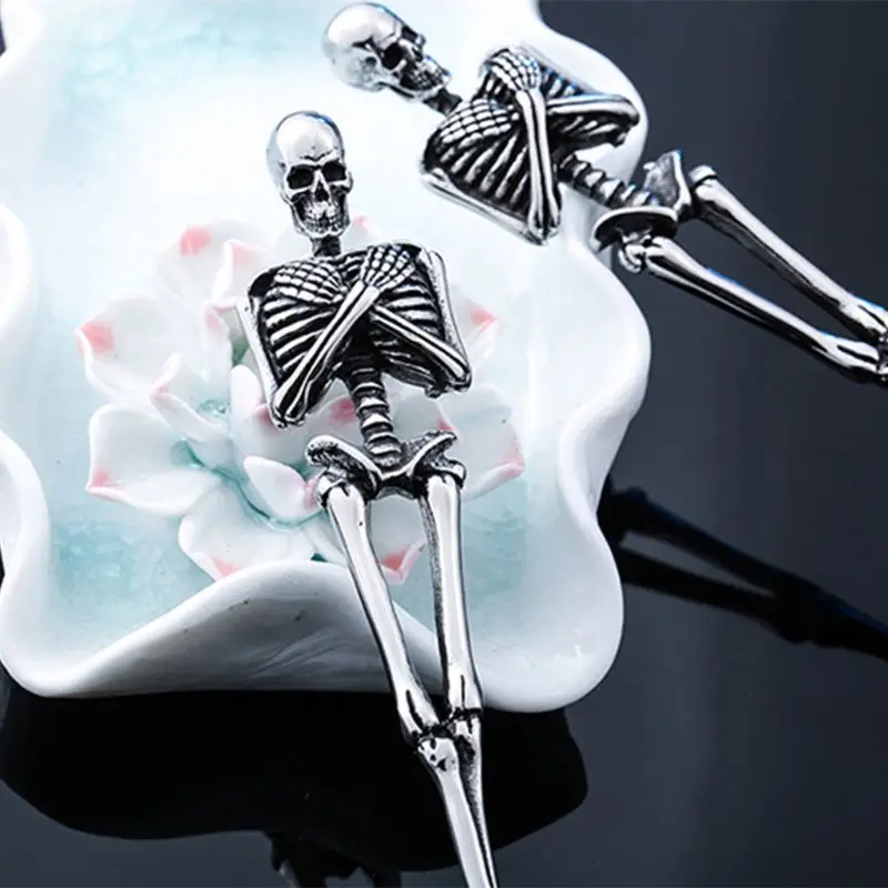 Скелеты столовые приборы Скелет вилка ложка череп Хэллоуин столовая посуда семейные вечерние