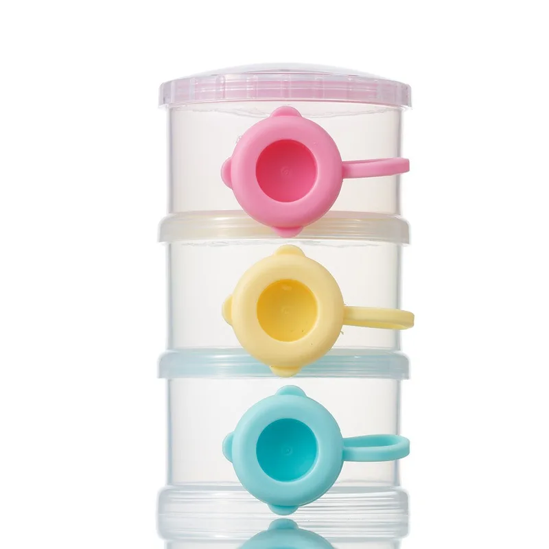 

On Health Rk3622 Three-layer Milk Powder Boxes Portable Milk Cans Storage Box Leak-Proof Milk Box