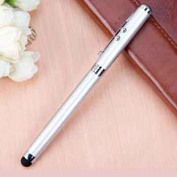 

4 in1 LED-Torch Touch Screen Stylus Ball Pen for Apple 2017