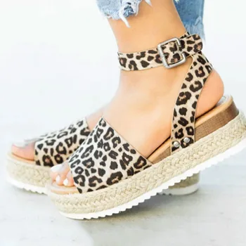 

SARAIRIS ON Sale Large Size 43 Straw Platform Comrfortable Leisure Vacation Summer Women Shoes Woman Sandals