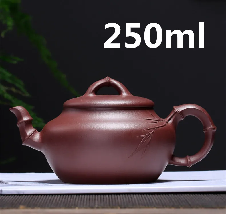 

Chinese Ceramic Teapot Teapot Yixing Zisha Clay Gongfu Tea Set Porcelain Teapot 250ml High Quality New Arrived With Gift Box