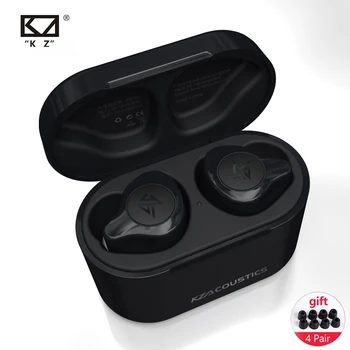

KZ S2 True Wireless TWS Earphones Bluetooth v5.0 Hybrid 1DD+1BA Game Earbuds Touch Control Noise Cancelling Sport Headset